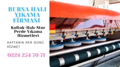 Bursa En İyi Halı Yıkama 0224 254 70 71 / En İyi Halı Yıkama
