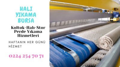 Bursa Halı Yıkama Fabrikaları 0224 254 70 71 | Halı Yıkama Hizmeti