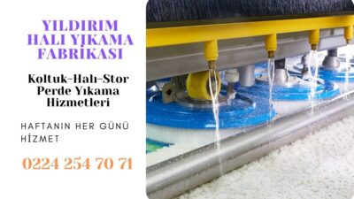 Halı Yıkama Bursa Yıldırım 0224 254 70 71 / Halı Yıkama Servisi Firmaları