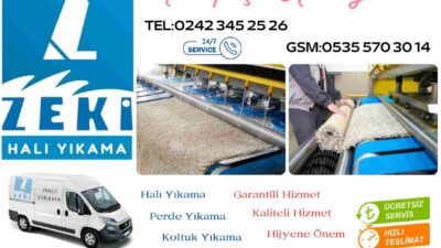 Antalya Muratpaşa Halı Yıkama 0242 345 25 26 | Halı Yıkama Firmaları