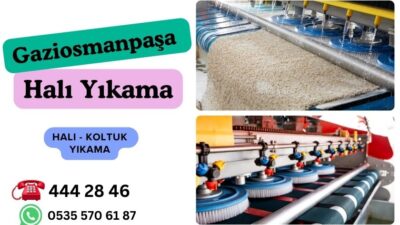 Gaziosmanpaşa Halı Yıkama Firması | 444 28 46