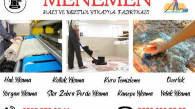 Menemen Halı Yıkama | Koltuk Ve Perde Yıkama 444 28 46
